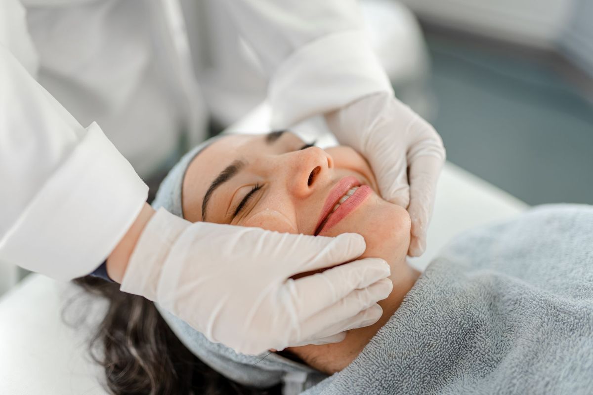 Woman receiving personalized aesthetic care at Essential Injectables in Suwanee, GA